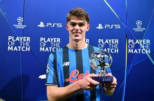 De Ketelaere nhận giải cầu thủ hay nhất trận đấu